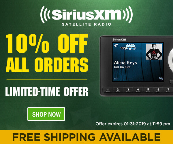10% Off ALL SiriusXM™ Orders!