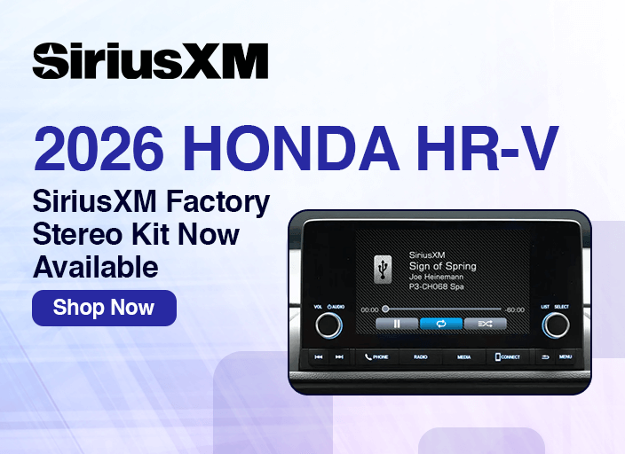 2026 Honda HR-V SiriusXM Factory Stereo Add-on Kit