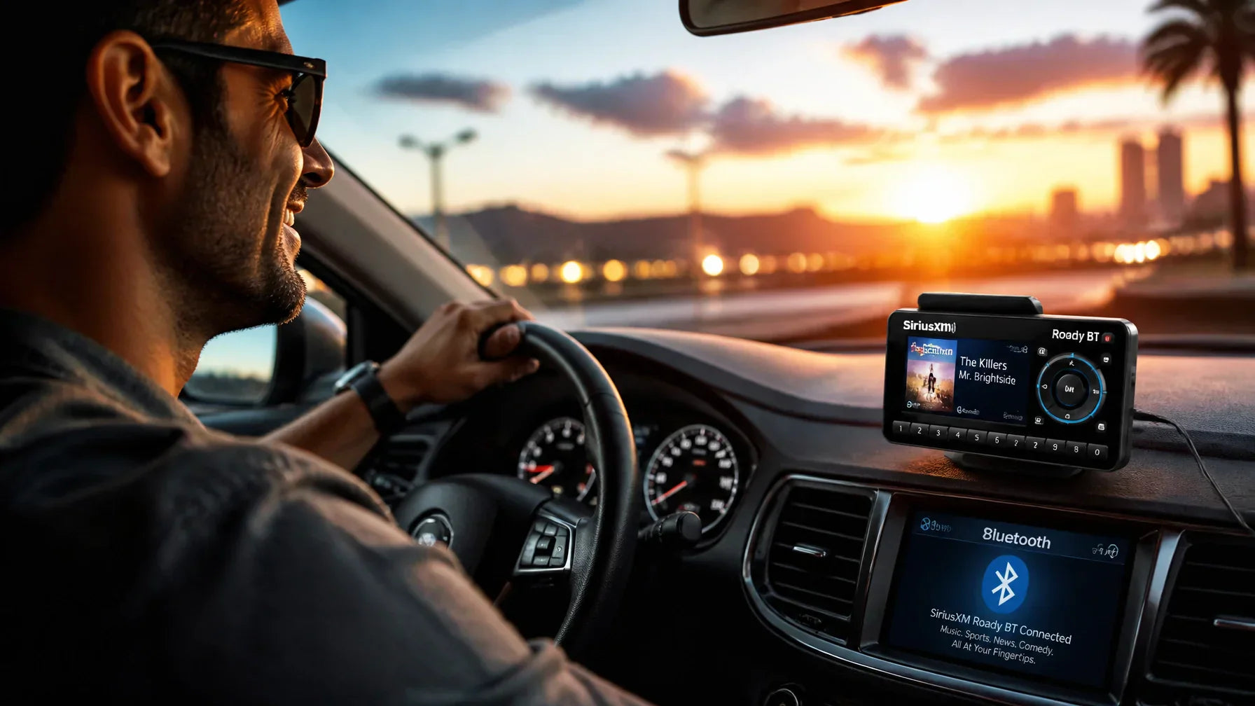 SiriusXM Roady BT Bluetooth Radio