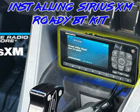 SiriusXM Radio Roady BT Installation into Polaris RZR