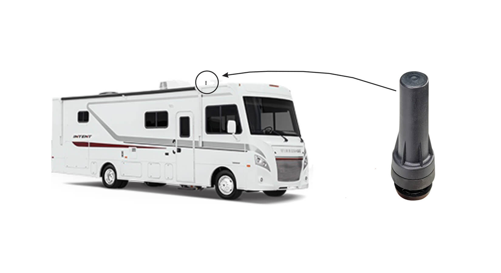 SiriusXM Radio RV Truck Antenna