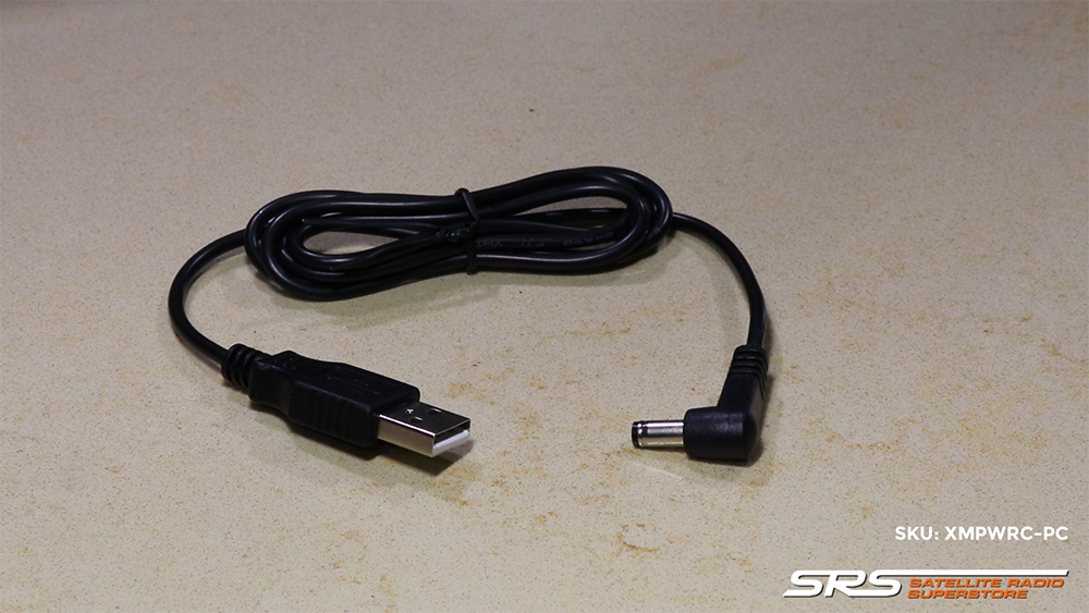 USB Power Cable for Sirius and XM Radio PowerConnect Receivers