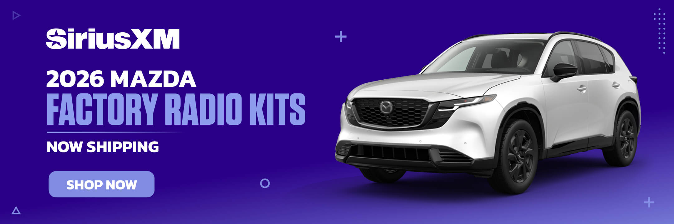 SiriusXM Factory Stereo Add on Kit for 2026 Mazda