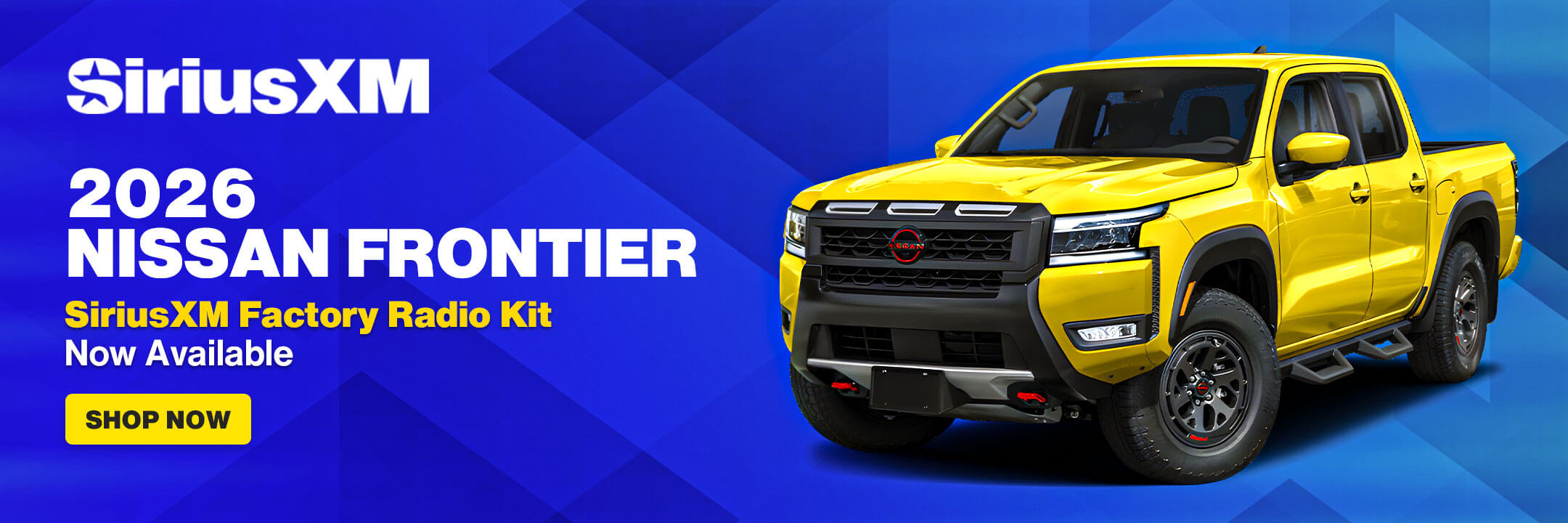 2026 Nissan Frontier SiriusXM Satellite Radio Factory Stereo Add on Kit
