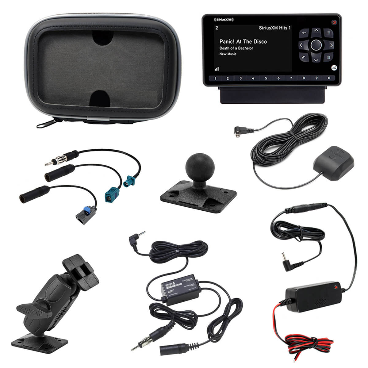 SiriusXM Radio Bluetooth UTV Installation Kit for Dock and Play Receivers