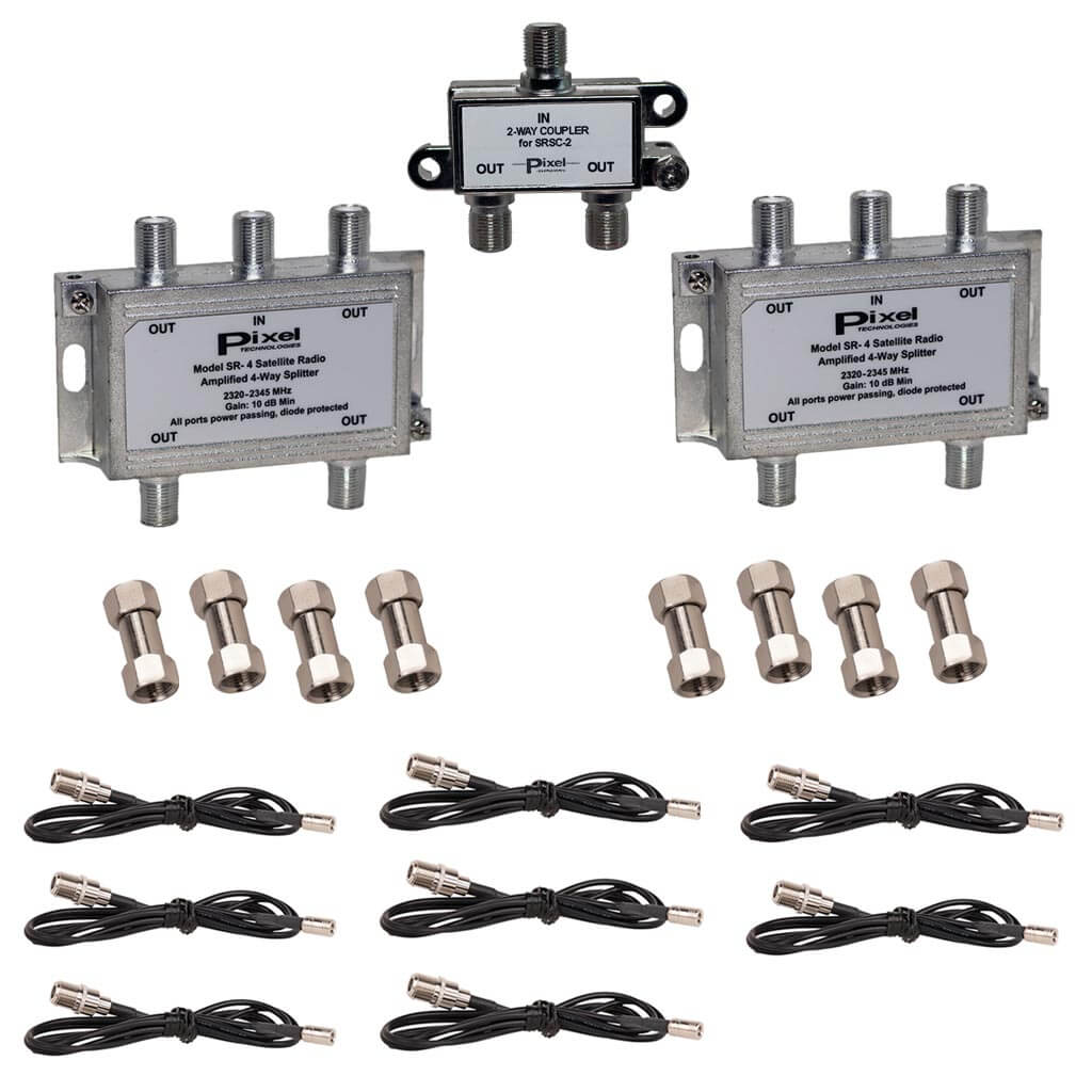 SRCS8WSK 8-Way Splitter System for SiriusXM