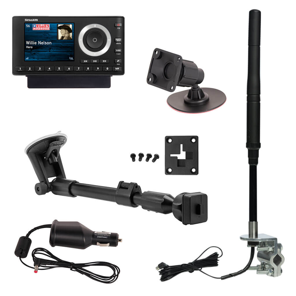 onyX PLUS Receiver with Semi Truck Satellite Radio Installation Kit