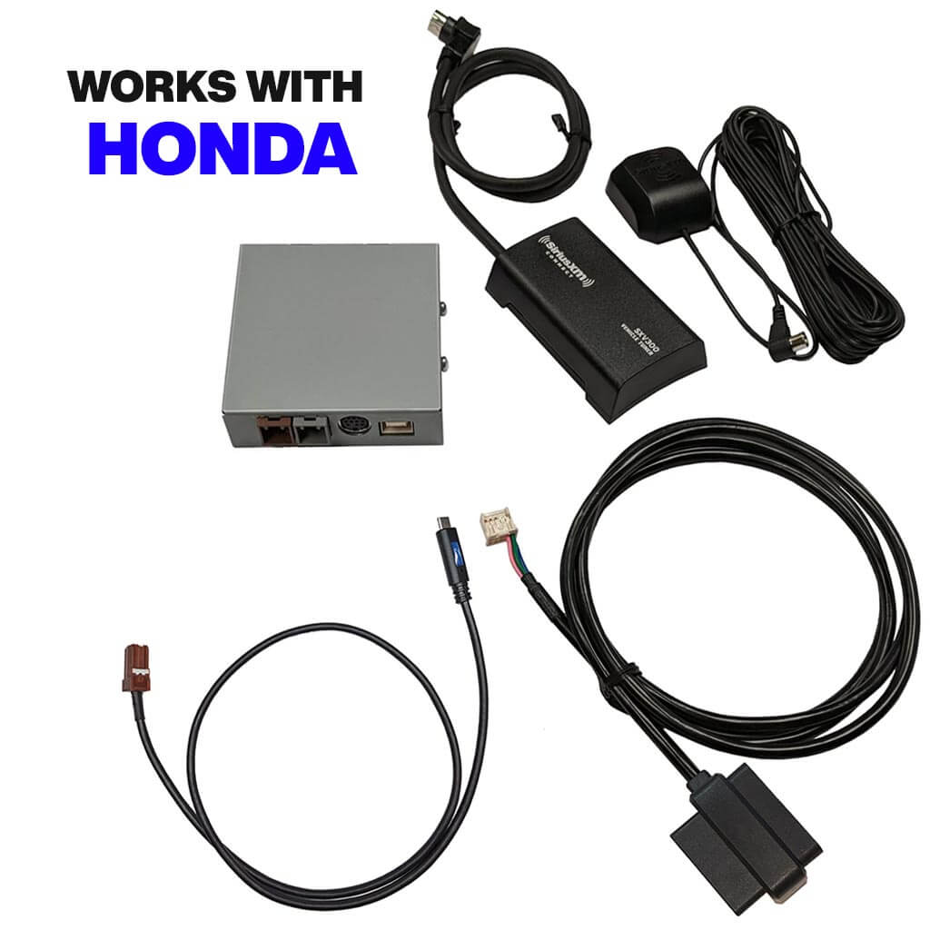 SiriusXM Radio Add-On Kit Compatible with Honda Factory Installed Ster