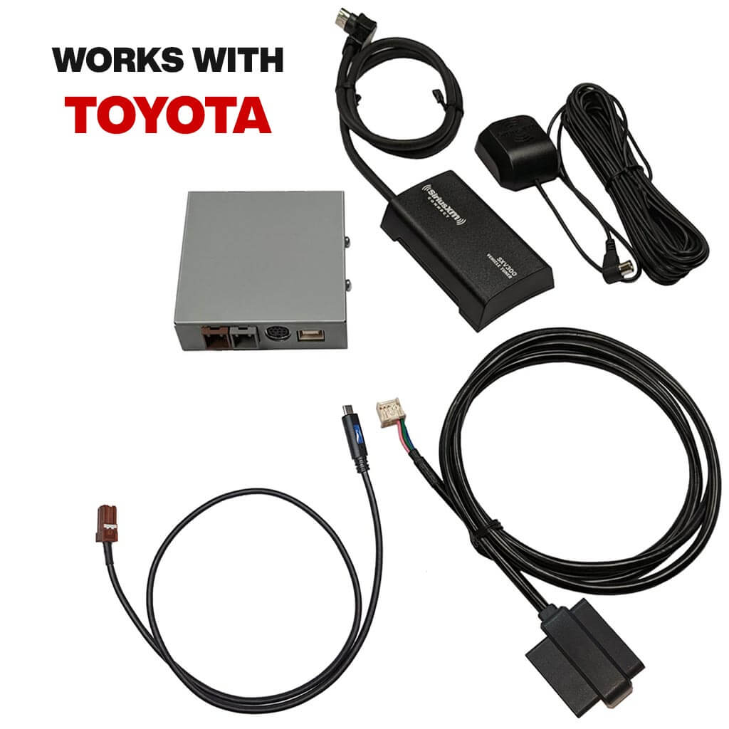 Toyota SiriusXM Satellite Radio Factory Stereo Add On Kit