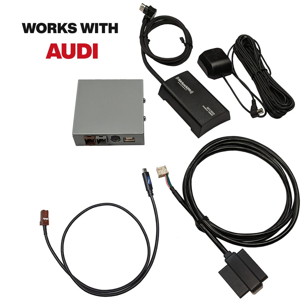 Audi SiriusXM Satellite Radio Factory Stereo Add-on Tuner Kit