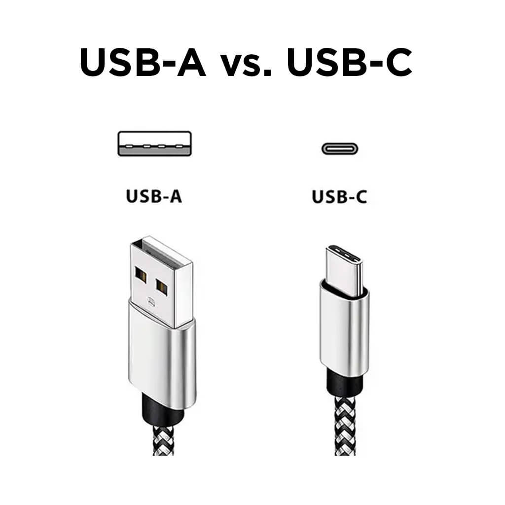 USB-A vs USB-C Cables