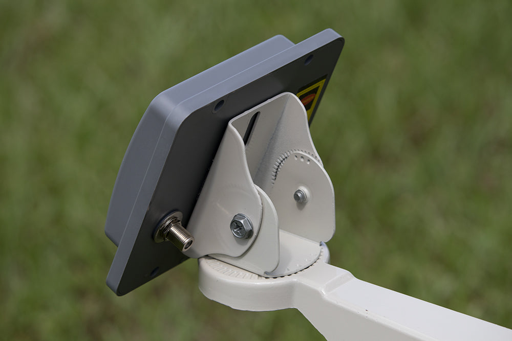 Back view of the antenna panel