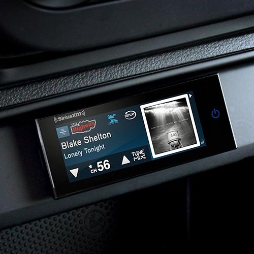 Color display of Commander Touch