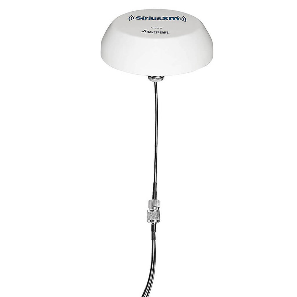 Antenna shown with cables attached