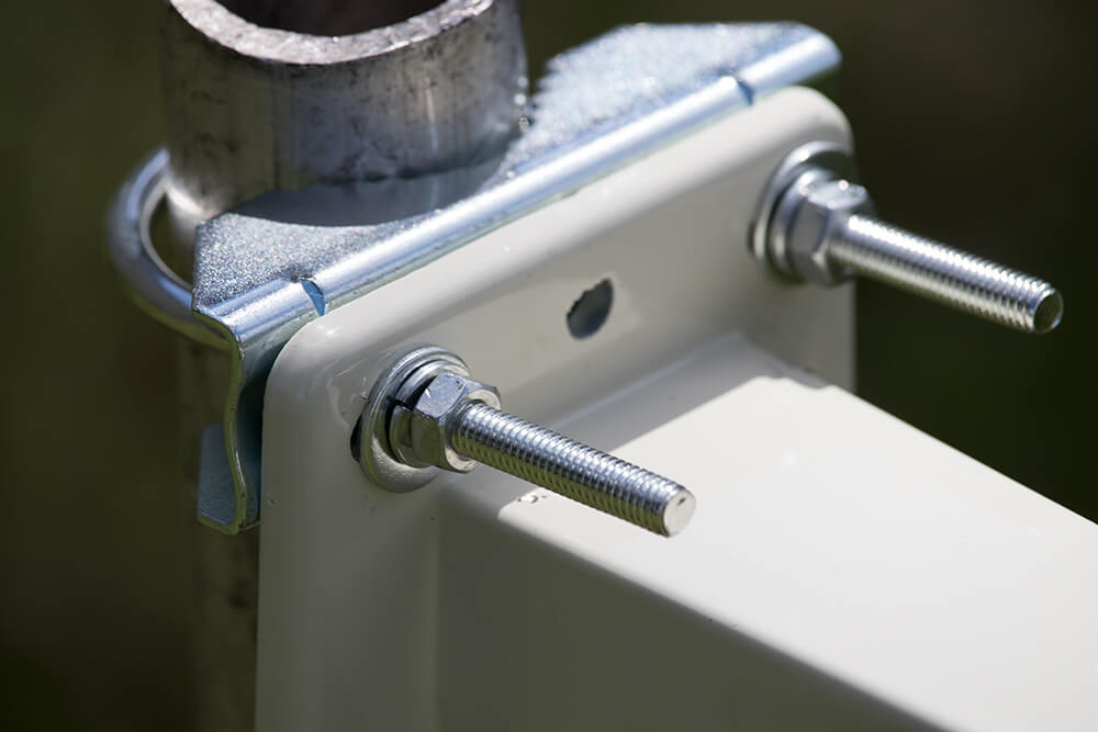 Bolts and clamp mounting solution