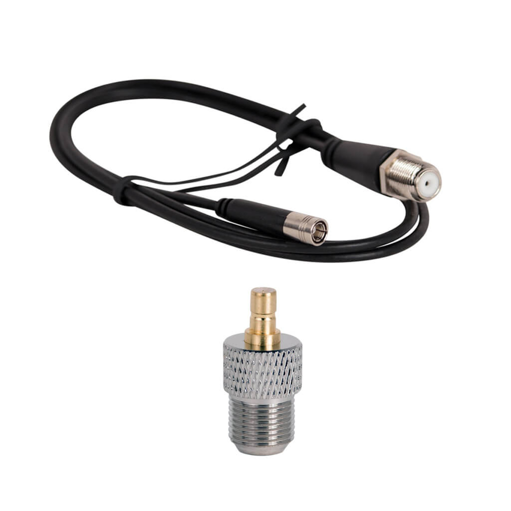 Eightwood SMB RF Adapter Kit For Satellite Sirius XM Radio Antenna – 4 Connector Types