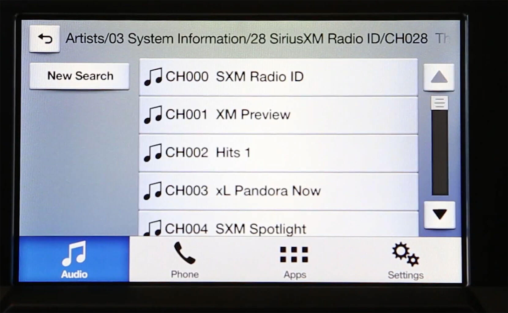 With translator SiriusXM SXV300 tuner you get a clean installation which allows you to use factory controls in a Ford Factory OEM radio