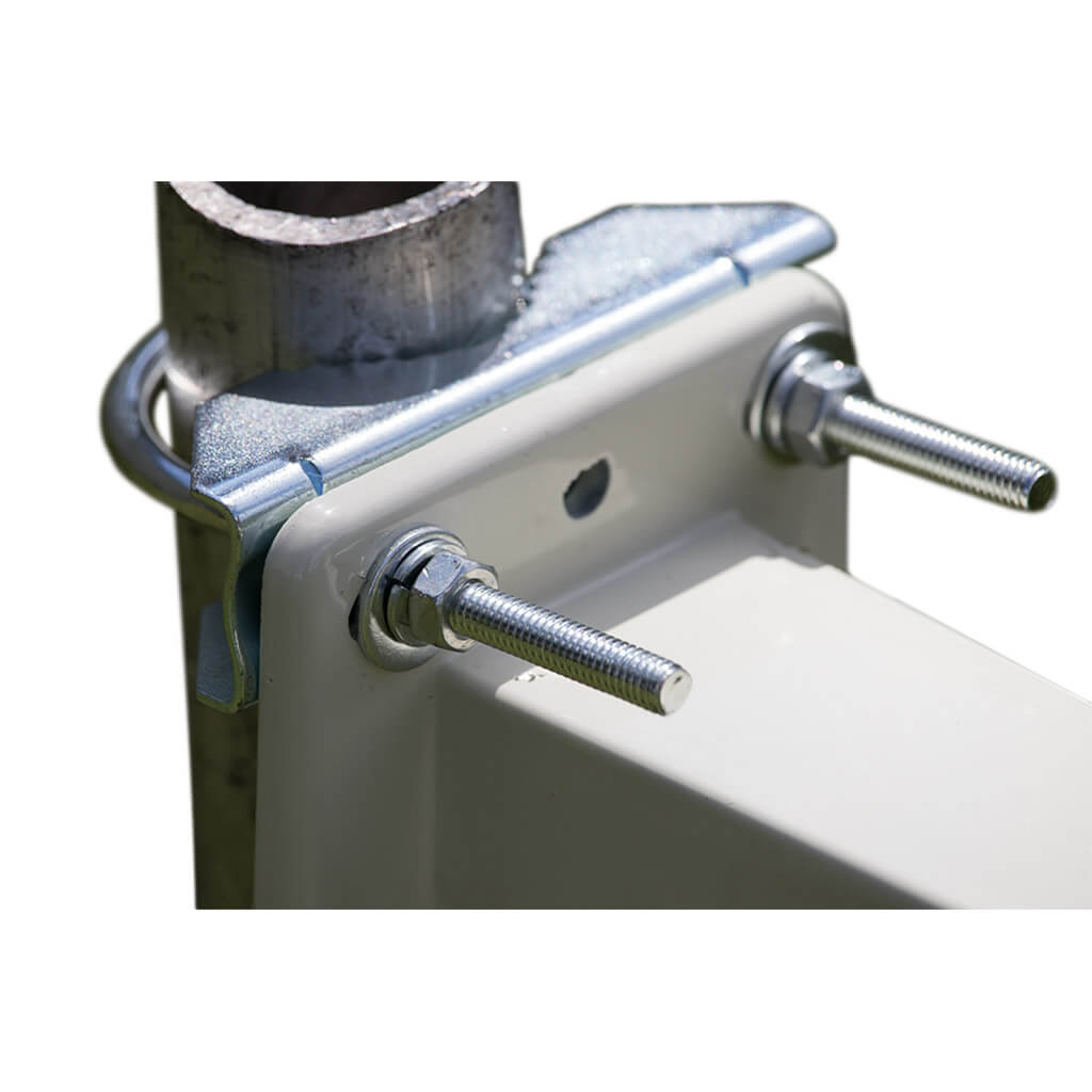 secure pole mounting