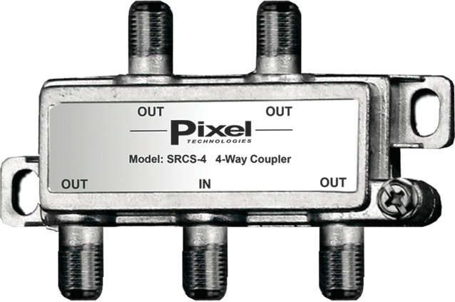 SRSC4 Four-Way Passive Satellite Radio Splitter Coupler Kit