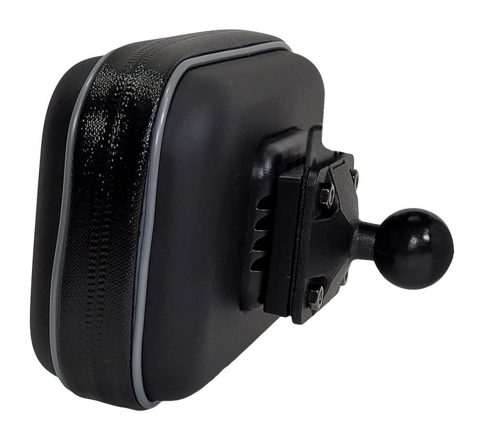 RAM Mount connected to back of protective case