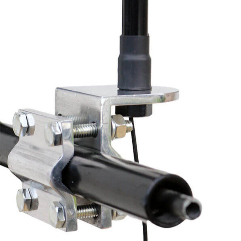 Securely mounts to a mirror bar