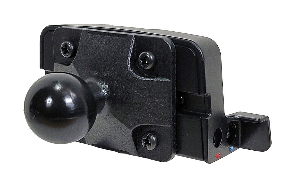RAM Mount connected to SiriusXM vehicle dock