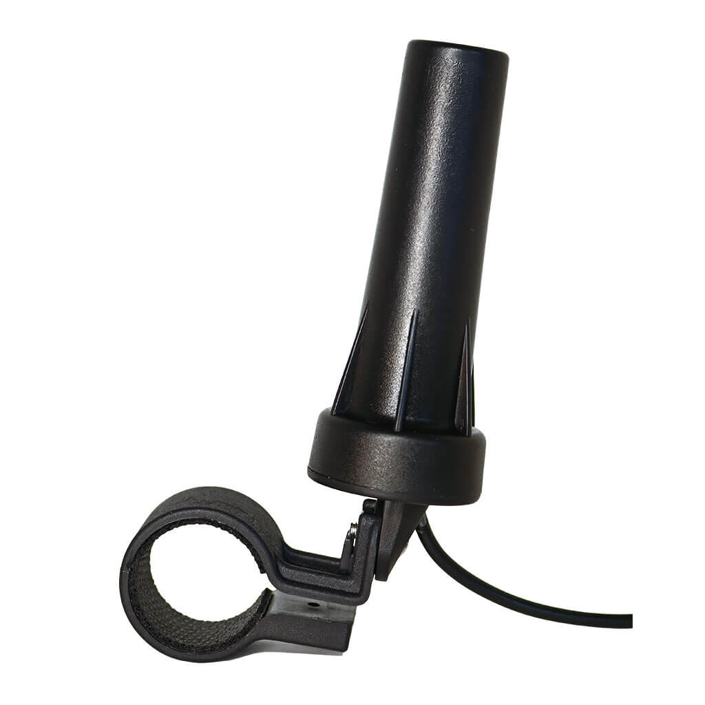 Handlebar mounted satellite radio bike antenna