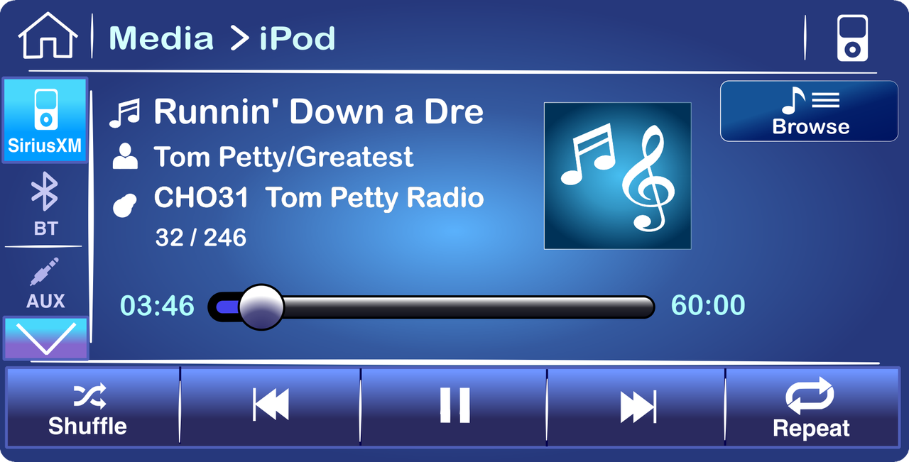 Subaru SiriusXM Radio Factory Stereo Adapter with SXV300 tuner