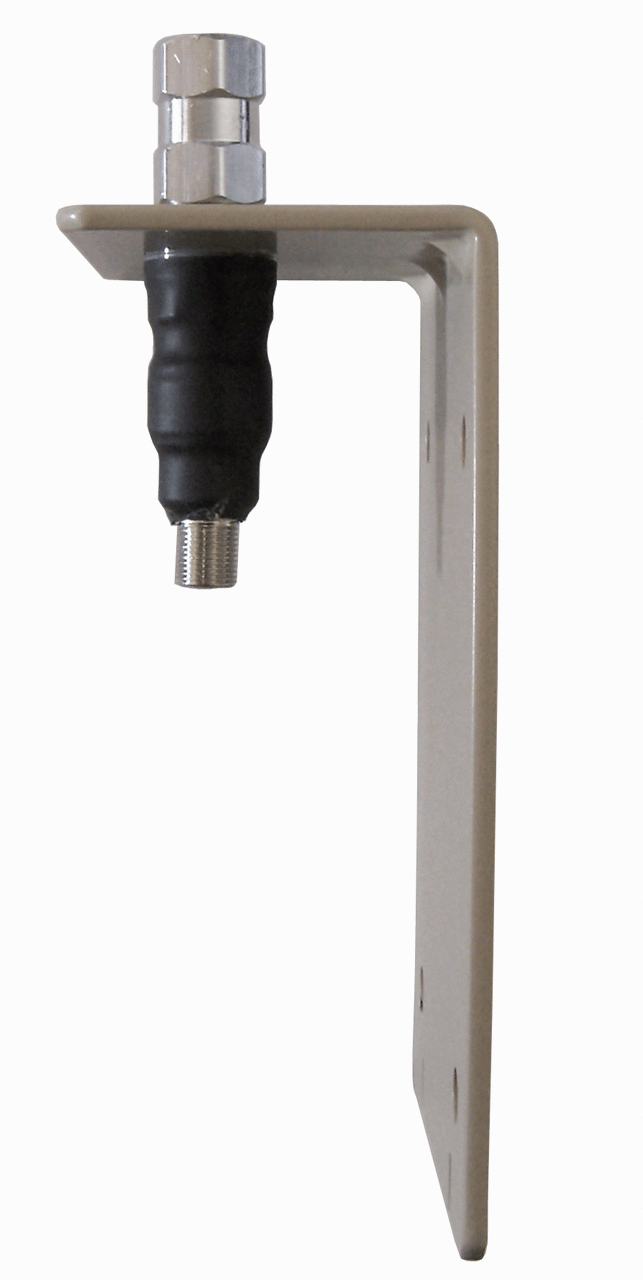 Side view of L bracket