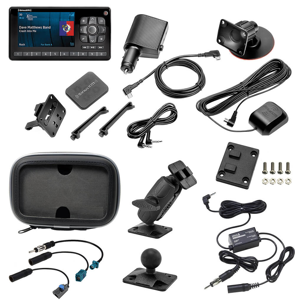 SiriusXM Radio UTV Kit with Roady BT Receiver,PXUTVKT-VR1