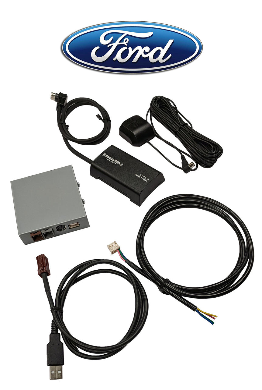 Ford SiriusXM Satellite Radio Factory Stereo Add on Kit with Antenna and Tuner