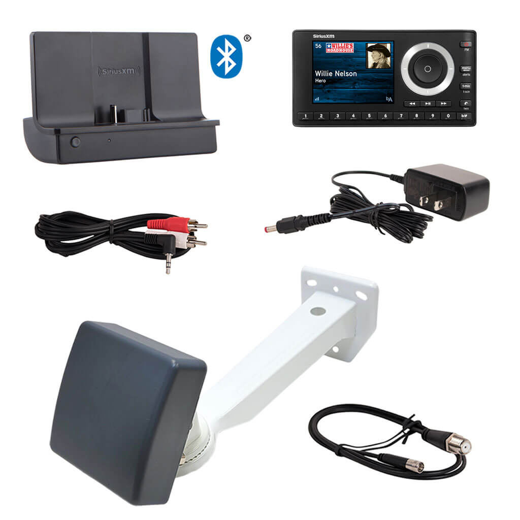 Onys PLUS SiriusXM Satellite Radio Home Kit with High Gain PRO600 Antenna and Bluetooth Dock