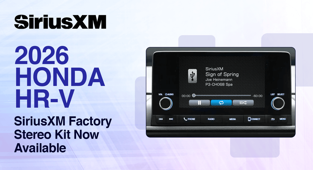 2026 Honda HR-V SiriusXM Radio Add-On Kit | OEM-Style Integration