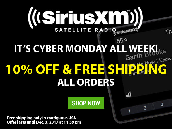 SiriusXM™ Radio Cyber Monday Save 10%