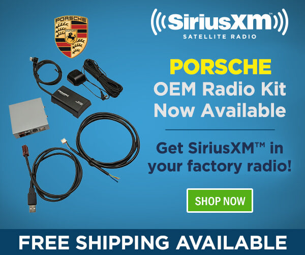 Get SiriusXM™ Built Into Your Porsche