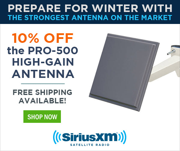 Save 10% on the Most Powerful SiriusXM™ Antenna