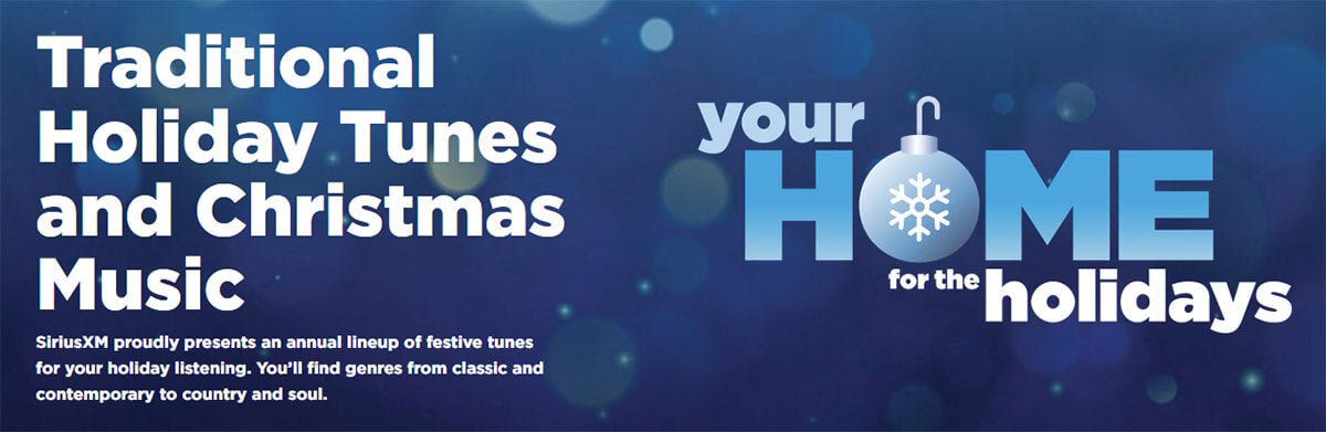 SiriusXM Radio Holiday Channel Lineup