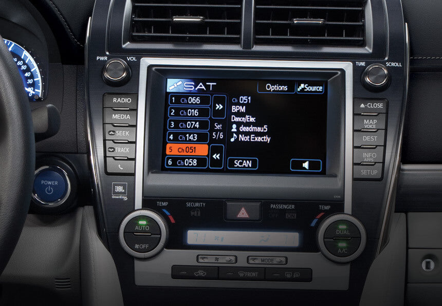 Get SiriusXM™ Radio on Your Toyota Factory Installed Stereo