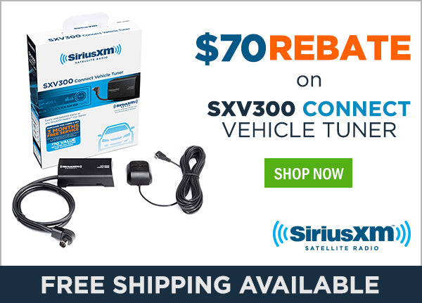 Get $70 Back On SiriusXM™ SXV300 Vehicle Tuner