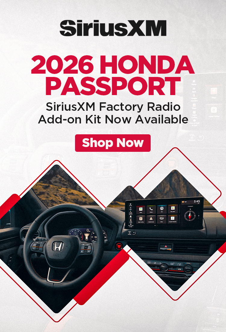 Sirius XM Factory Radio Tuner Kit for 2026 Honda Passport