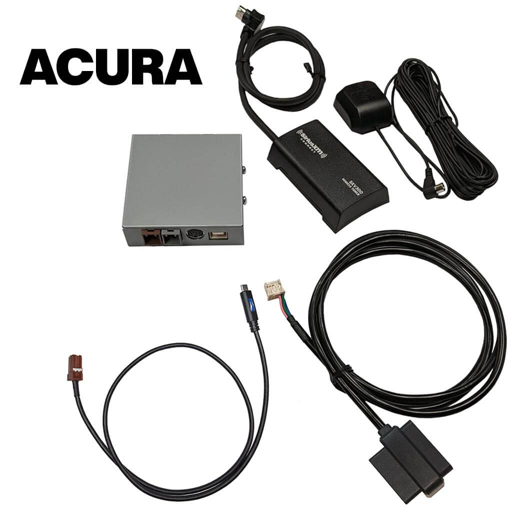 SiriusXM add-on kit works with Acura factory installed stereos