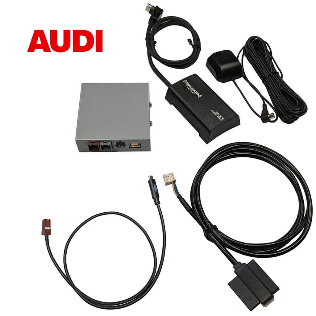Audi SiriusXM Satellite Radio Factory Stereo Add-on Tuner Kit