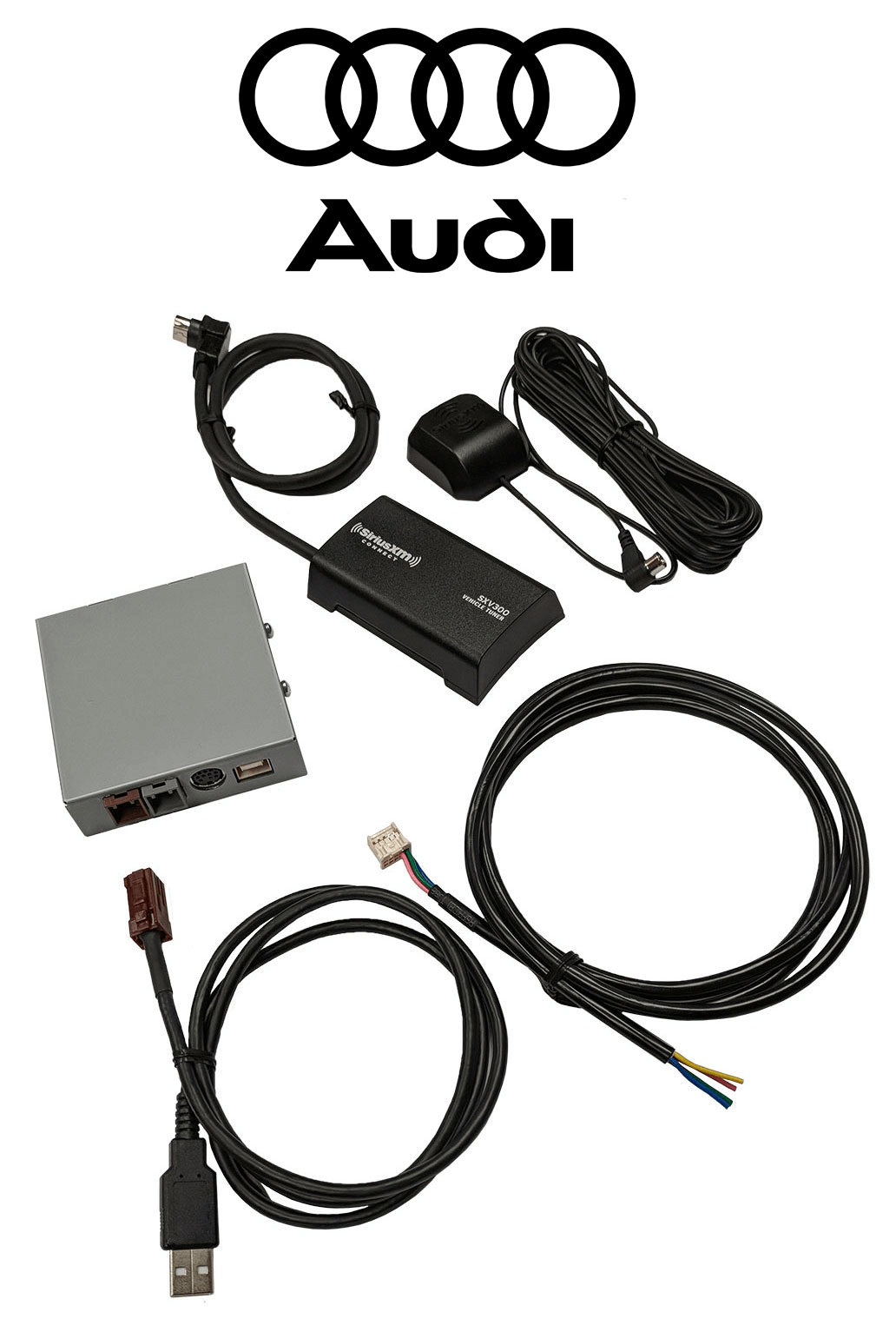 Audi SiriusXM Satellite Radio Factory Stereo Add-on Tuner Kit