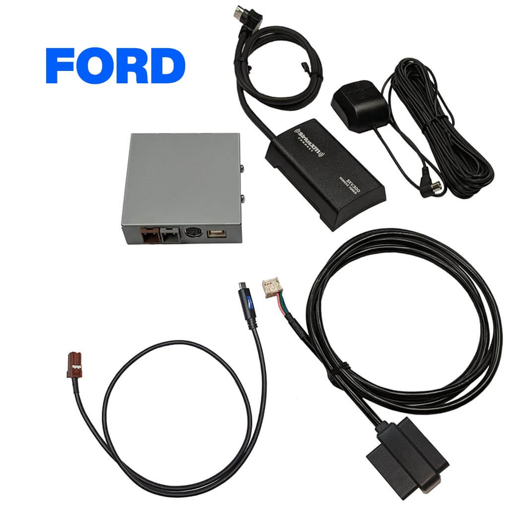 Ford SiriusXM Satellite Radio Factory Stereo Add on Kit with Antenna and Tuner