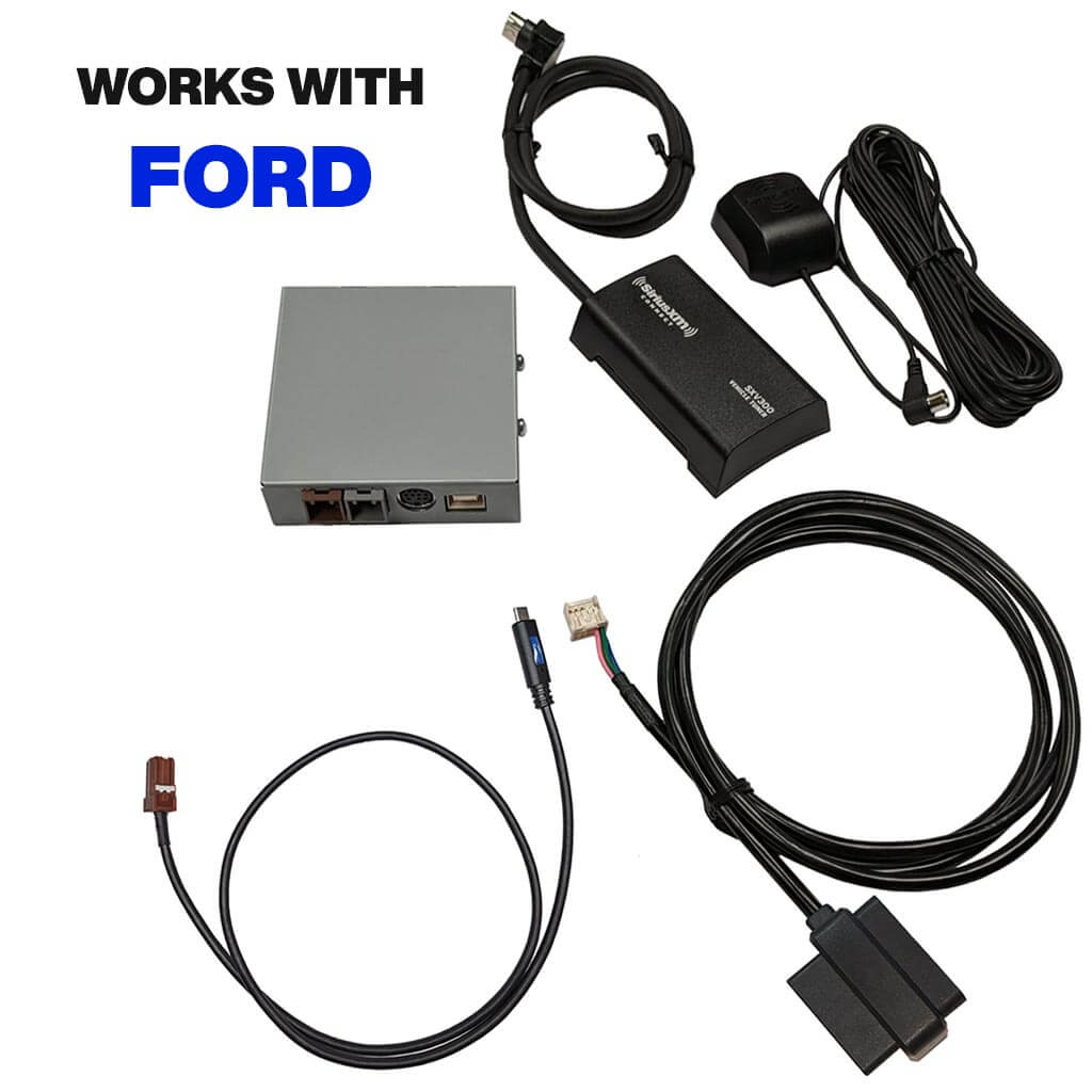 Ford SiriusXM Satellite Radio Factory Stereo Add on Kit with Antenna and Tuner