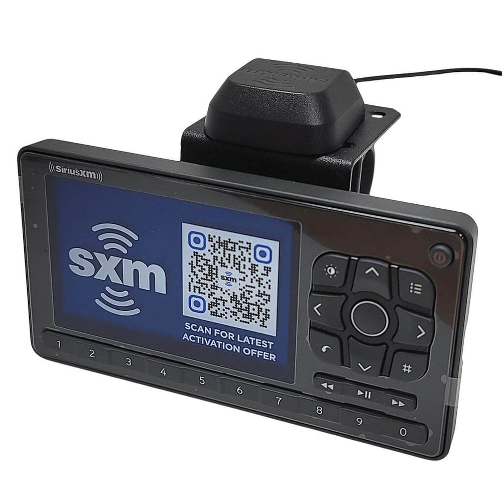 SiriusXM Roady BT Bluetooth Motorcycle Kit with 3 Mounting Options