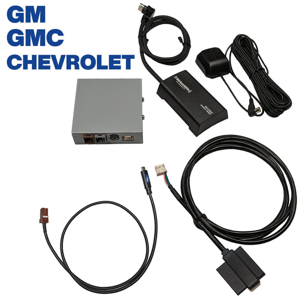 GM GMC Chevy Chevrolet SiriusXM Radio Factory Stereo Adapter with SXV300 tuner