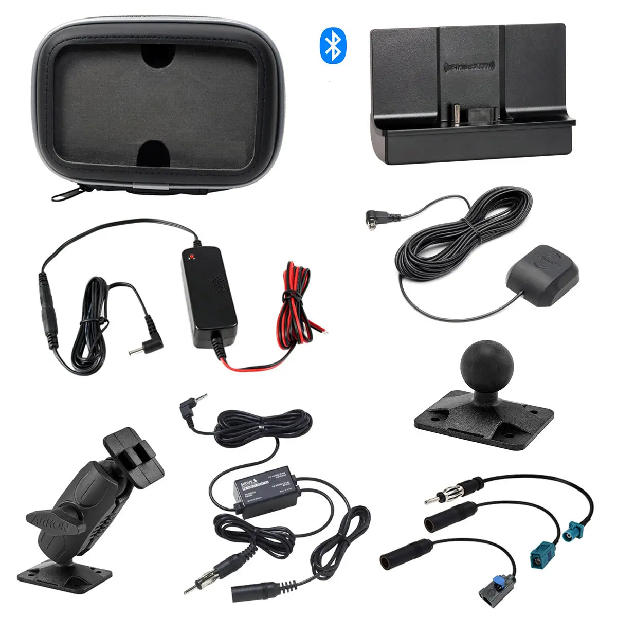 SiriusXM Radio Bluetooth UTV Installation Kit for Dock and Play Receivers
