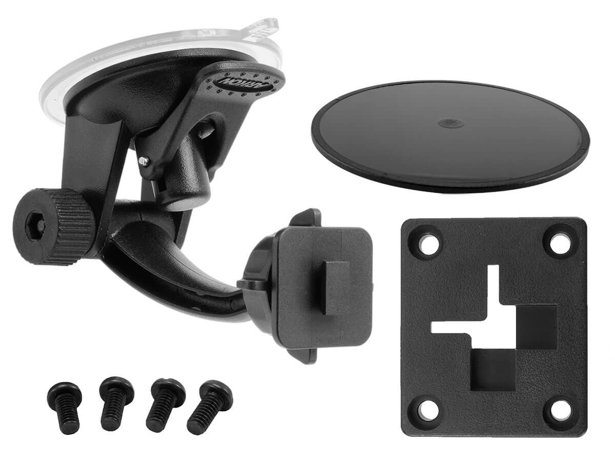 Suction cup mount included with SADV2 car kit