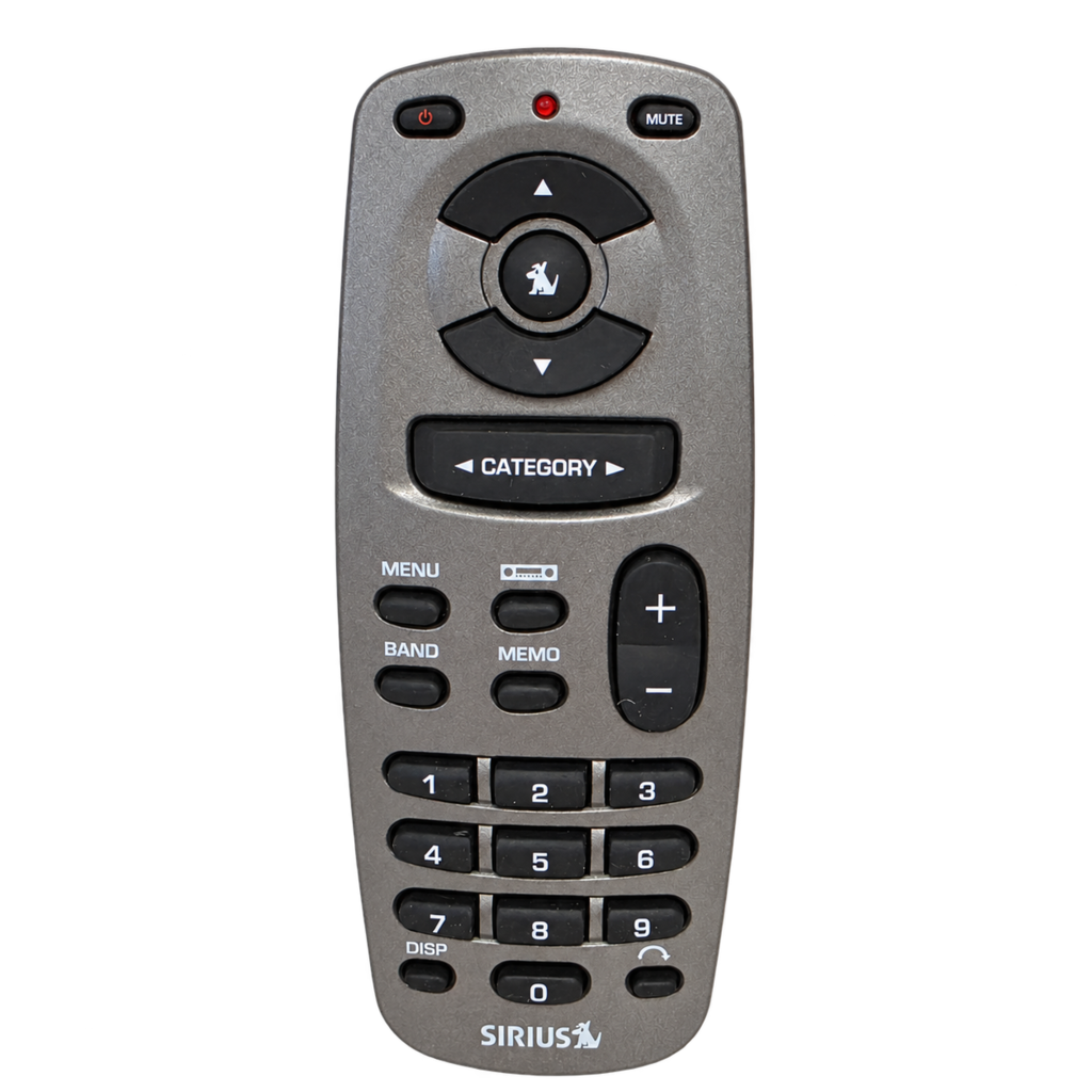 Sirius Radio Remote Control for Sportster, Starmate and Stratus Receivers